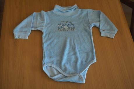 Dojčenské body s dlhým rukávom, 68