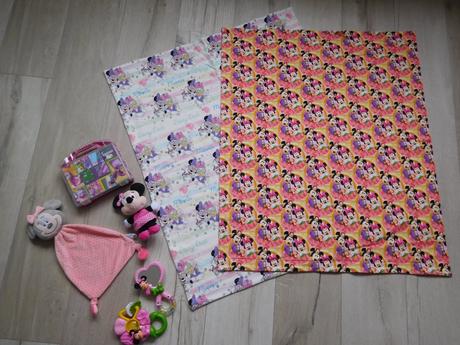 Bavlnená prikrývka pre dievčatko 2x + hračky, 
