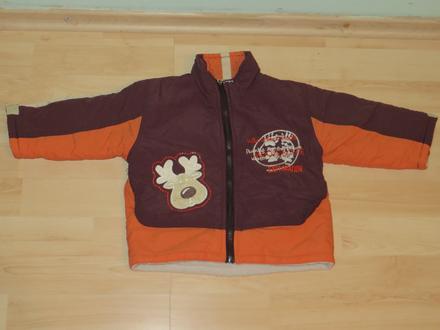 Zimná bundička so sobíkom - veľ. 80, 80