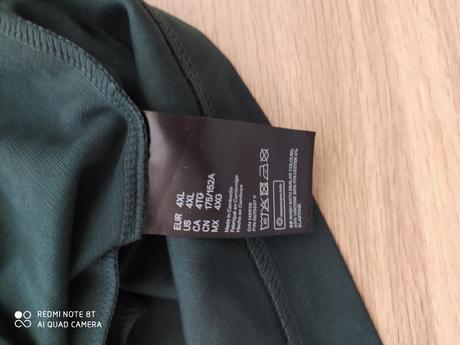 Smaragdovo-zelené šaty, h&m,4xl