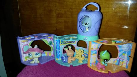 Littlest pet shop domčeky,