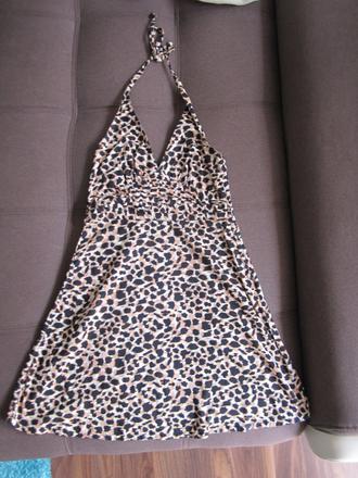 Letne leopardie saty, h&m,36