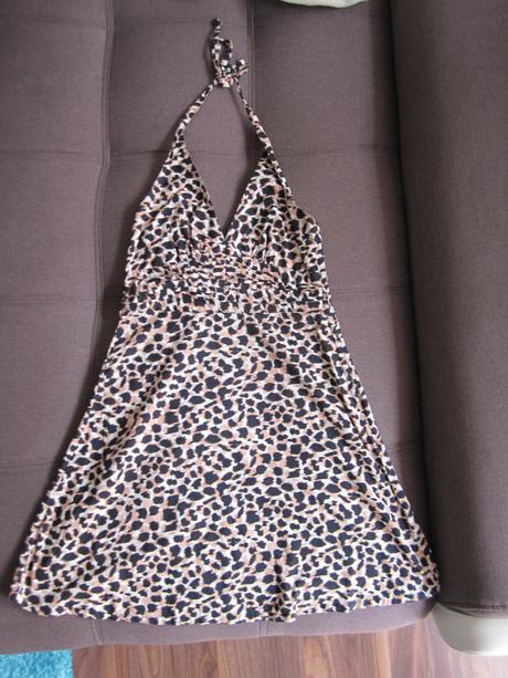 Letne leopardie saty, h&m,36