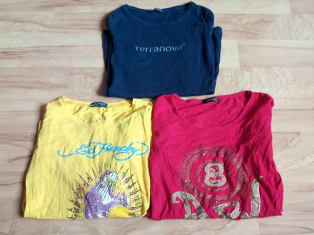 2x dámske tričko dlhý rukáv - m, m