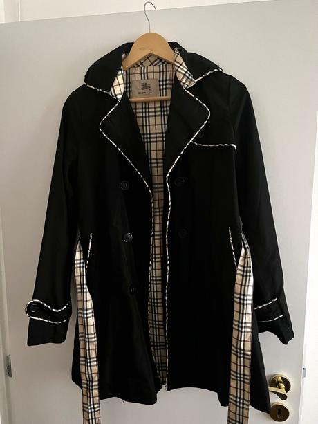 Burberry jarný kabát - top stav, burberry,36