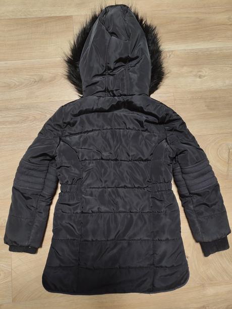 Predlzena zimna bunda s hunatou kapucnou 134, f&f,134