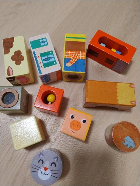 Zvukové kocky vilac, 