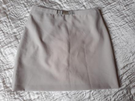Bezova sukňa xs-s, benetton,s
