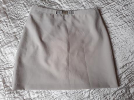Bezova sukňa xs-s, benetton,s