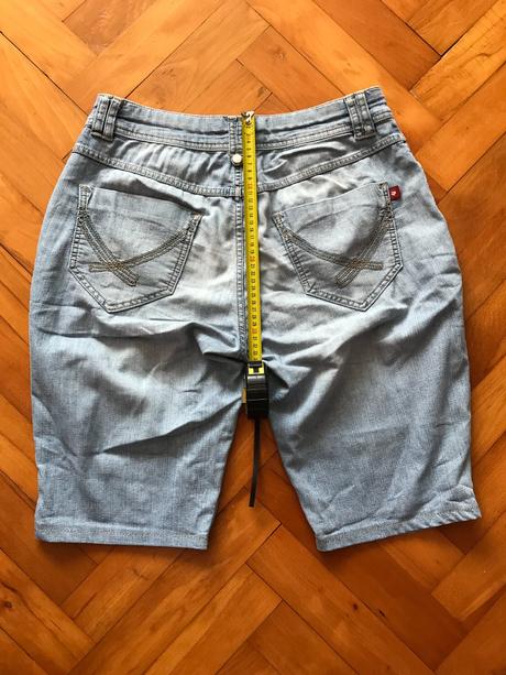 Riflové krátke nohavice pánske, redstar,36