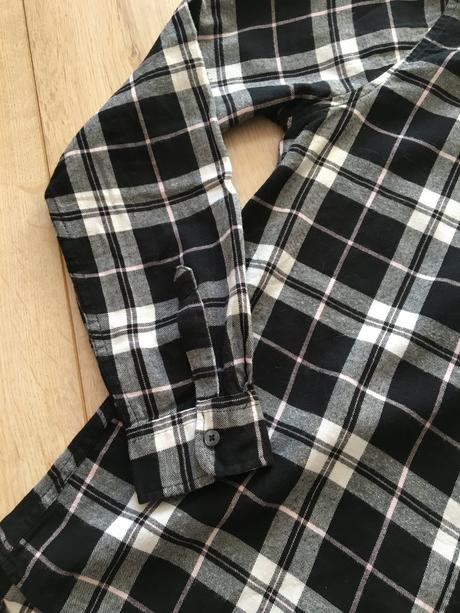 Čierna károvaná košeľa, new yorker,s