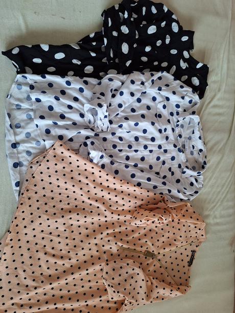 Bodkovane bluzky, reserved,38