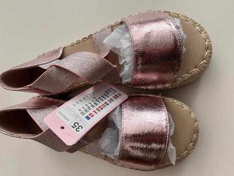 Krásne sandále espadrilky, nelli blu,35