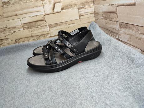 Kybun 40 1/3 - dámske kožené zdravotné sandále, 40