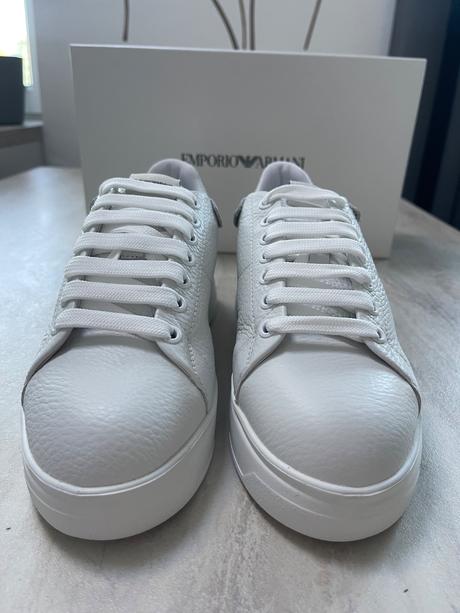 Emporio armani nove kožené tenisky, armani,39