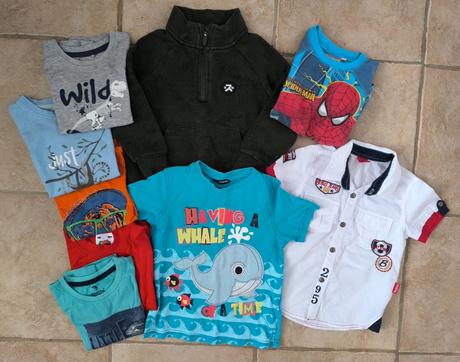 Balík oblečenia chlapec 98/104, 104–116