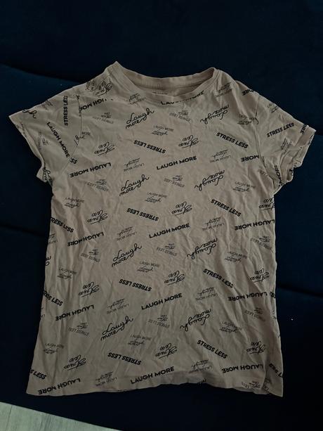 Tričko s napisom, s