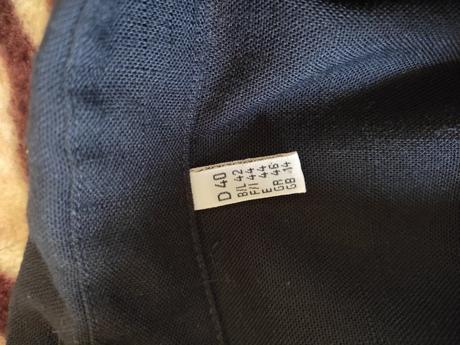 Retro damska cierna bluzka, velkost 40, 40