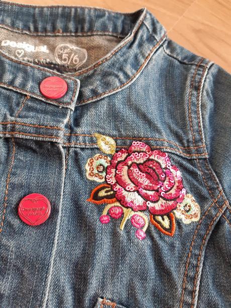 Rifľová bundička desigual, desigual,122