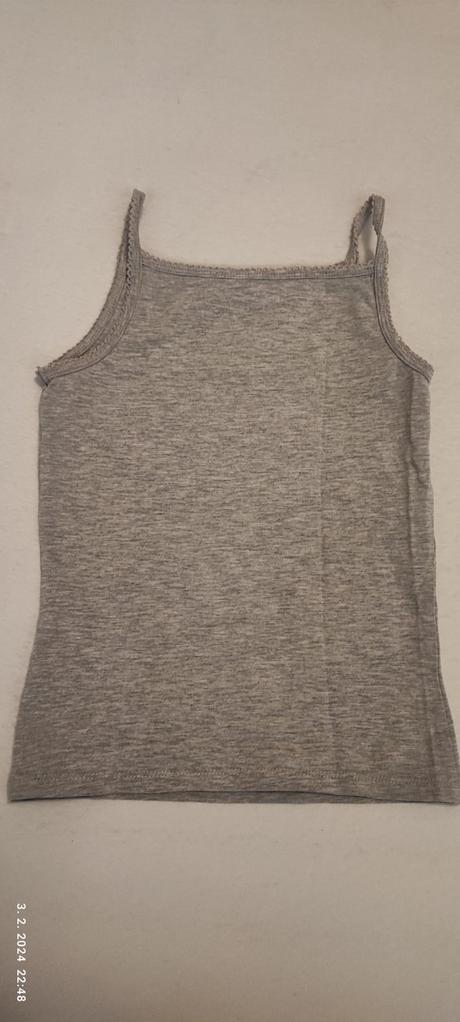 Nátelník so špagetovymi ramienkami, h&m,122