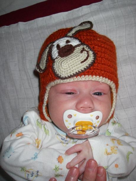 Čiapka na zimu pre predčasniatka - obvod 38-39 cm, <50