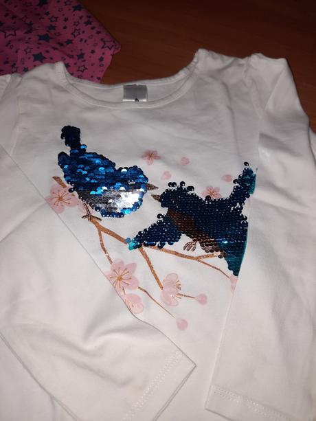 Tričká 3ks 110/116, palomino,110