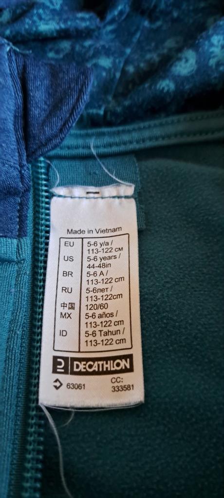Mikina, decathlon,110
