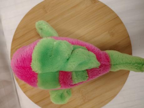 Plyšová ružovo zelená rybka, ace, 28 cm, 