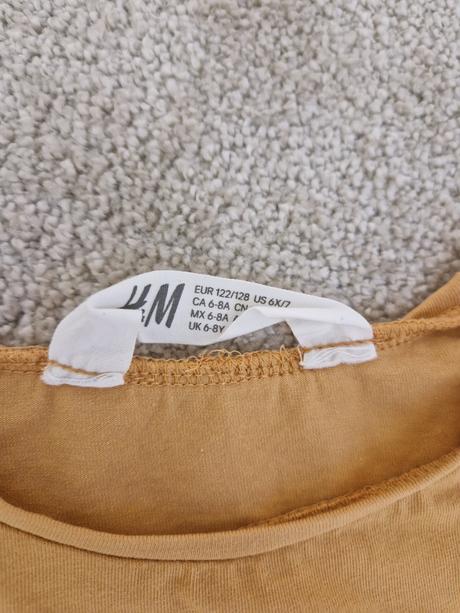 Tricko darceky 122/128, h&m,122