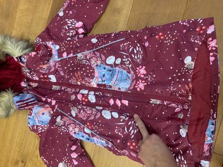 Reima muhvi predĺžená zimná bunda, parka, kabát 12, reima,128