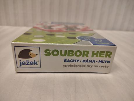 Súbor hier šachy-dáma-mlyn (efko), nové vo fólii, 