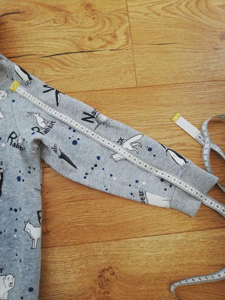 Mikina zimný motív, h&m,110