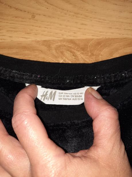 Dievčenská mikina, h&m,158