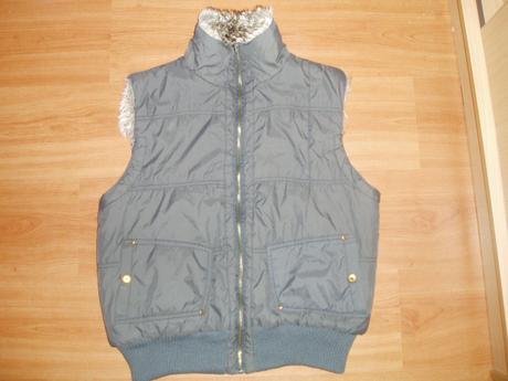 Obojstranná vesta s kožušinou, l