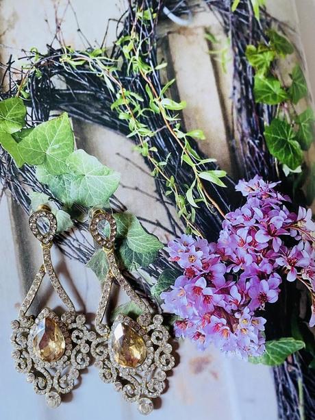 Luxusné náušnice na spoločenskú udalosť,