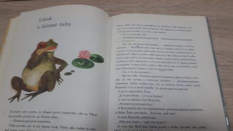 Retro stará kniha rozprávky uja rémusa, 