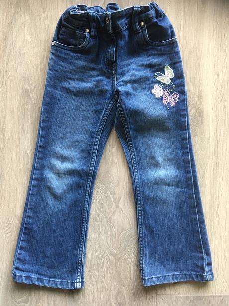 Štýlové dievčenské rifle veľkosť 110cm, palomino,110