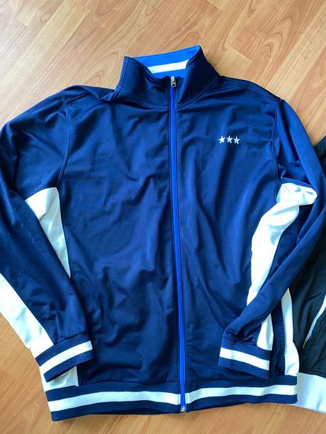 Pele mikina + adidas tielko, xxl