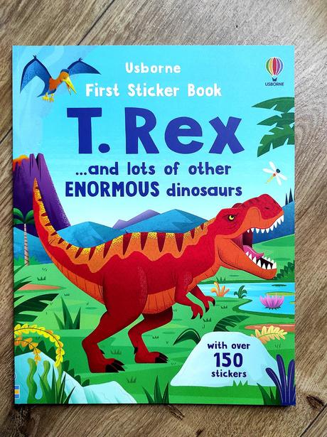 Nálepkové zošity od usborne, 