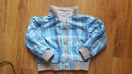 Chlapcenska prechodna obojstranna bundicka, h&m,86