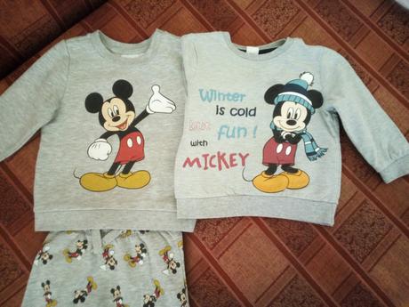 Detska teplakova suprava+mikina, disney,80