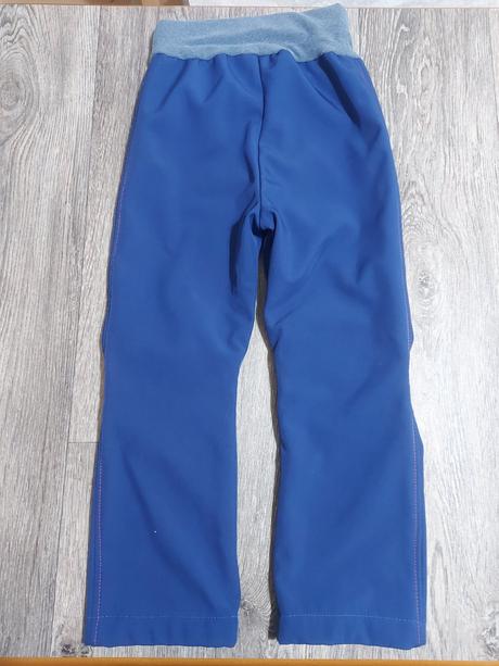 Softshelové nohavice teplé 116, 116