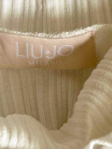 Bavlnený biely rolák zn.liu jo veľ.l, liu jo,l