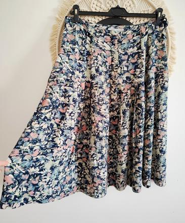 Midi sukňa hirsch, xxl