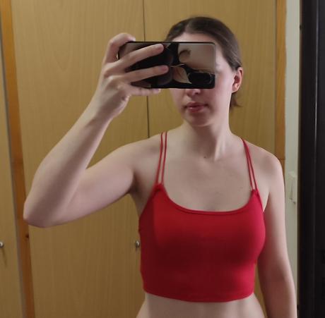 Crop top tričko, xs
