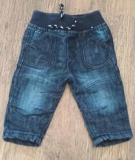Zateplené rifle denim, denim,68