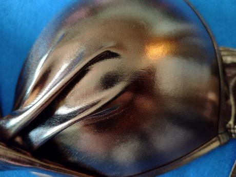 Dámske lesklé bikiny - push xxl, xxl