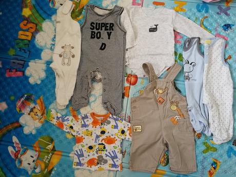 Balik oblecenia pre chlapca, 50–62