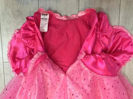 Kostym princezná peach super mario 5-7 rokov, 