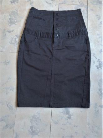 Zaujímavá sukňa, s